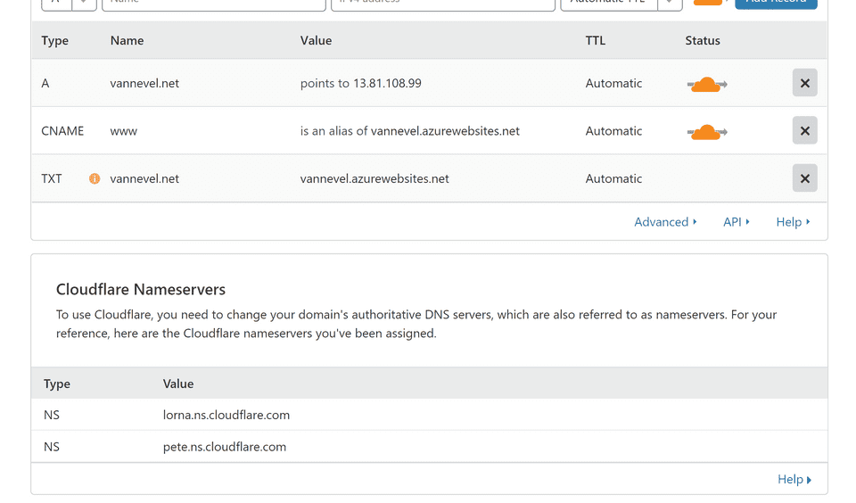 Cloudflare DNS